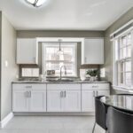 table and chairs for a small kitchen design photo