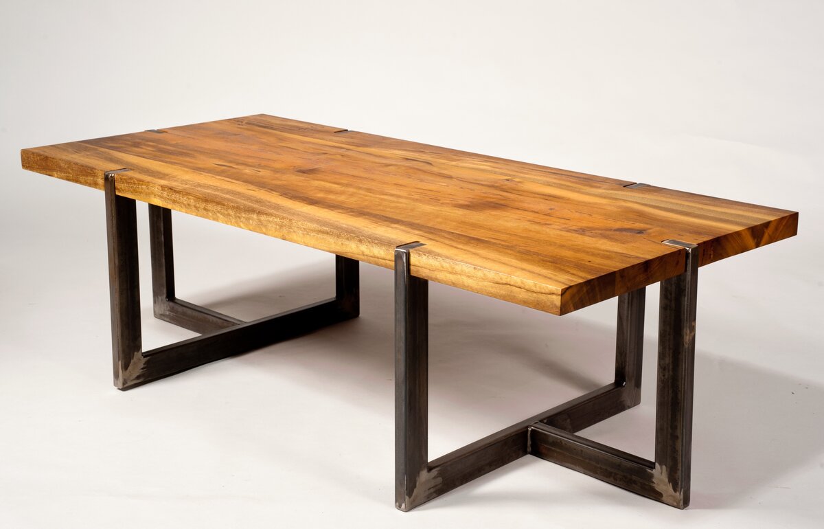 table en bois massif