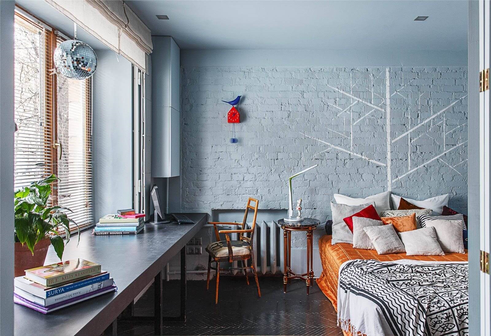 window sill table made of stone