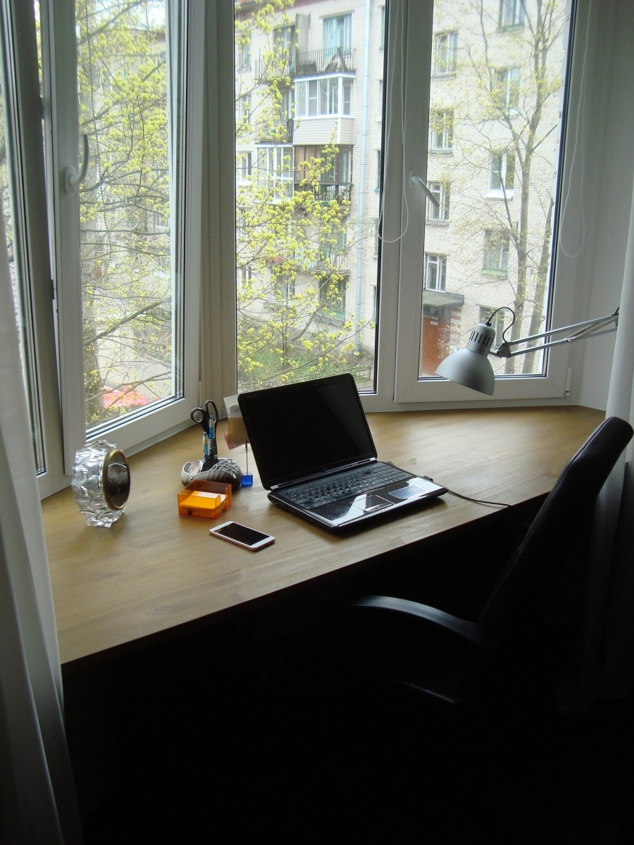 forms of countertops for windowsill