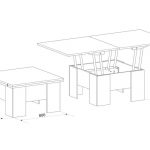 dessin de table