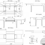 table drawing sliding