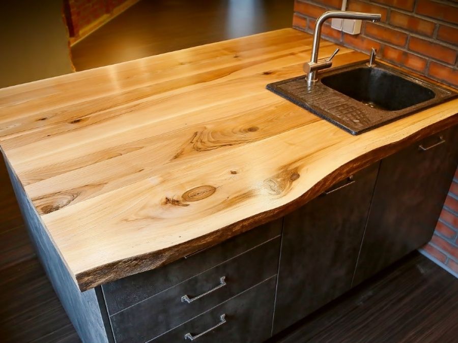 wood countertop design