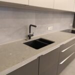 stone countertop look