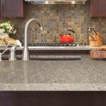 stone countertop gray