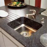 speckled stone countertop