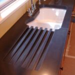 stone countertop sink