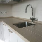 stone countertop gray