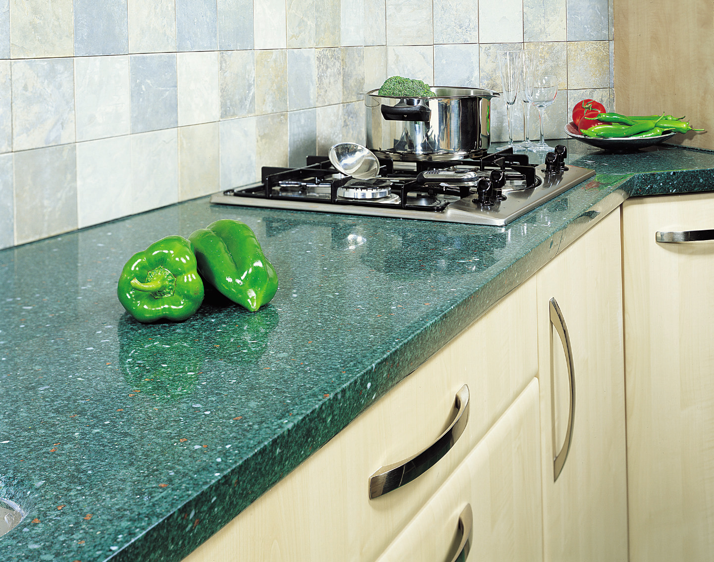 Artificial stone countertops