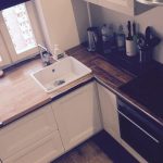 dark laminate worktop