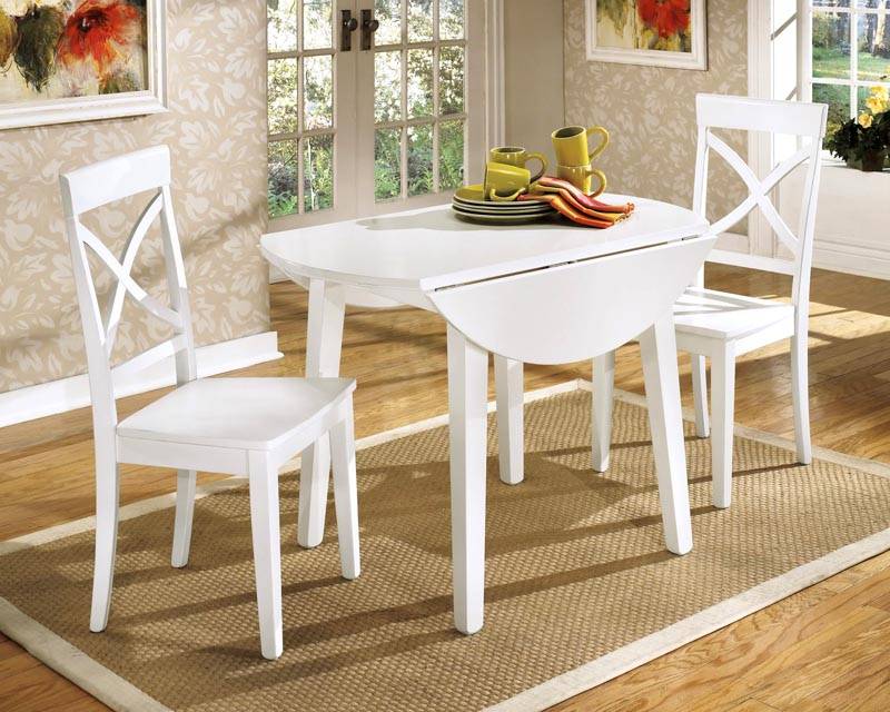 tables and chairs for a small kitchen design photo