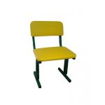 chaise enfant réglable jaune