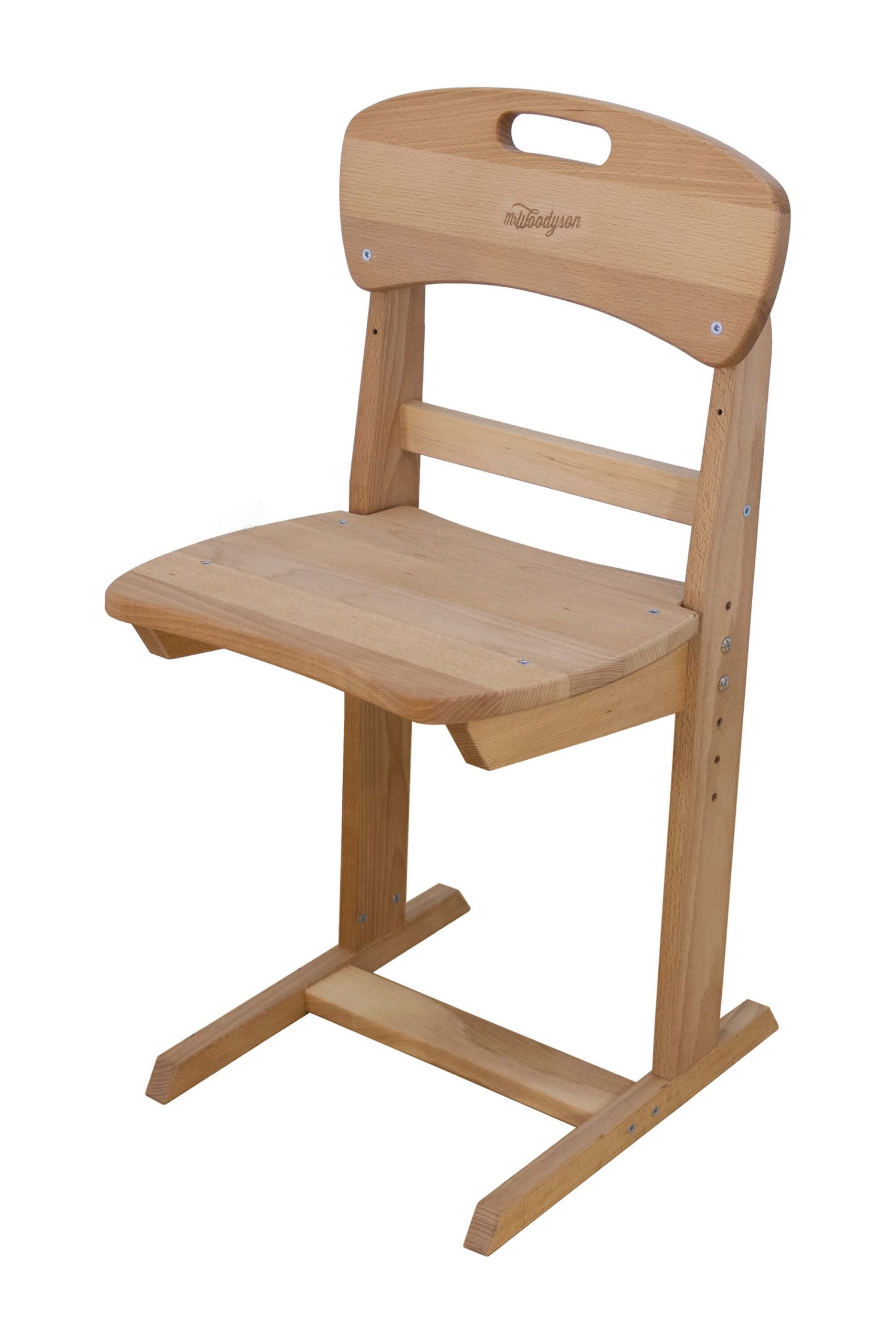 solid wood chair