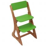 chaise enfant réglable vert