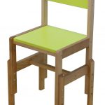 adjustable children's chair light green