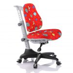 chaise enfant réglable rouge