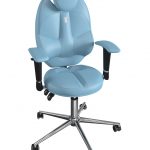 chaise enfant réglable bleu orthopédique