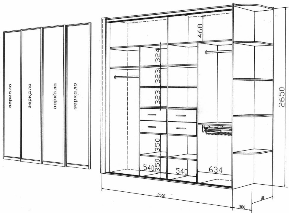 wardrobe wardrobe diagram