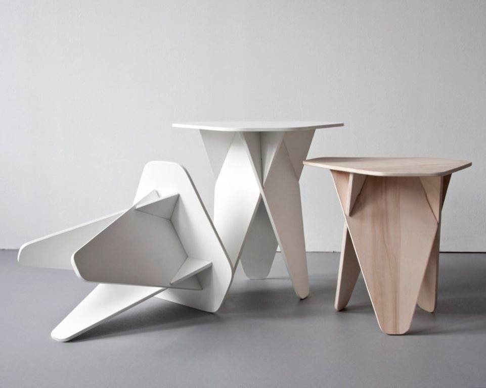 plywood stools