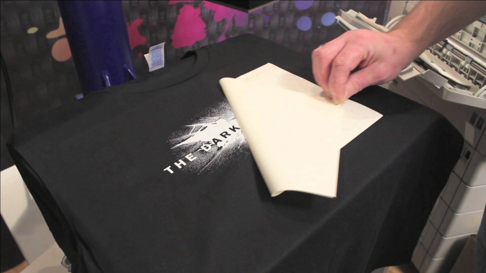 thermal printing on a t-shirt