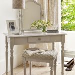 dressing table with shoes