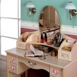 dressing table pink