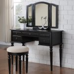 dressing table black