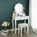 dressing table with heart