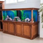 piédestal pour la décoration d'aquarium