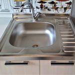 stainless steel sink cabinet