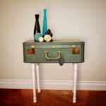 bedside table suitcase