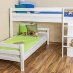 corner bunk bed for children