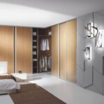 light corner wardrobe