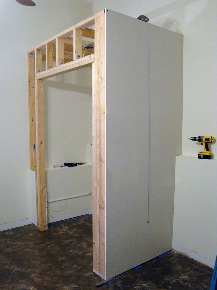 built-in corner wardrobe