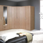 armoire d'angle lumineuse