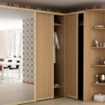 corner wardrobe alder