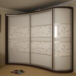 corner glass cabinet