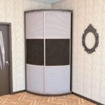 semicircular corner wardrobe