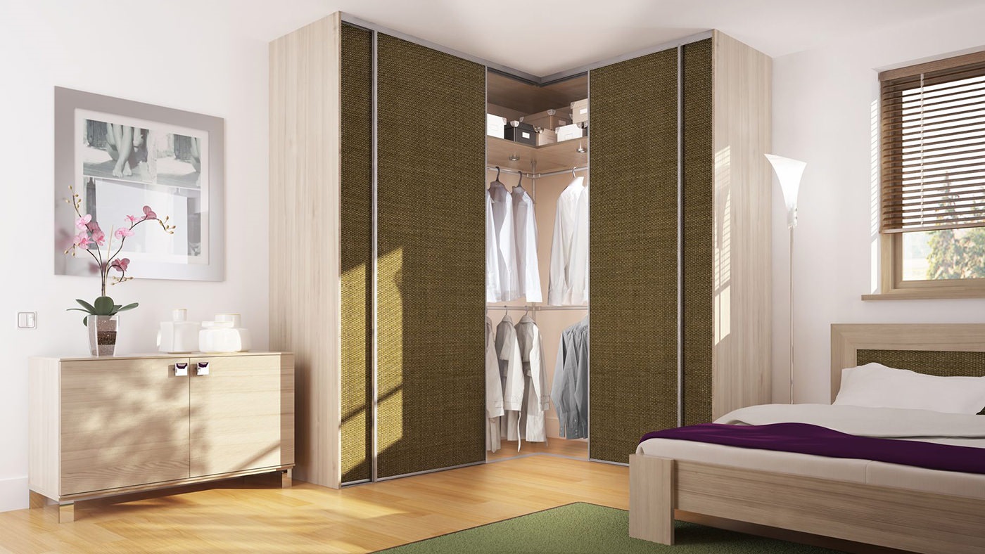 corner built-in wardrobe