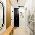 narrow hallway in Khrushchev decor ideas