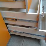 retractable ball mechanism for drawers