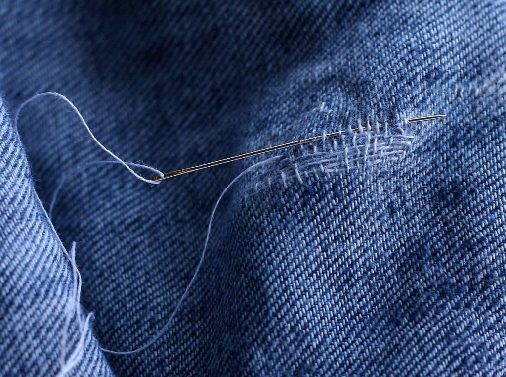 sew up jeans