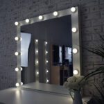 mirror with light decor ideas