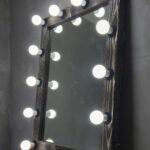 backlit mirror photo decoration