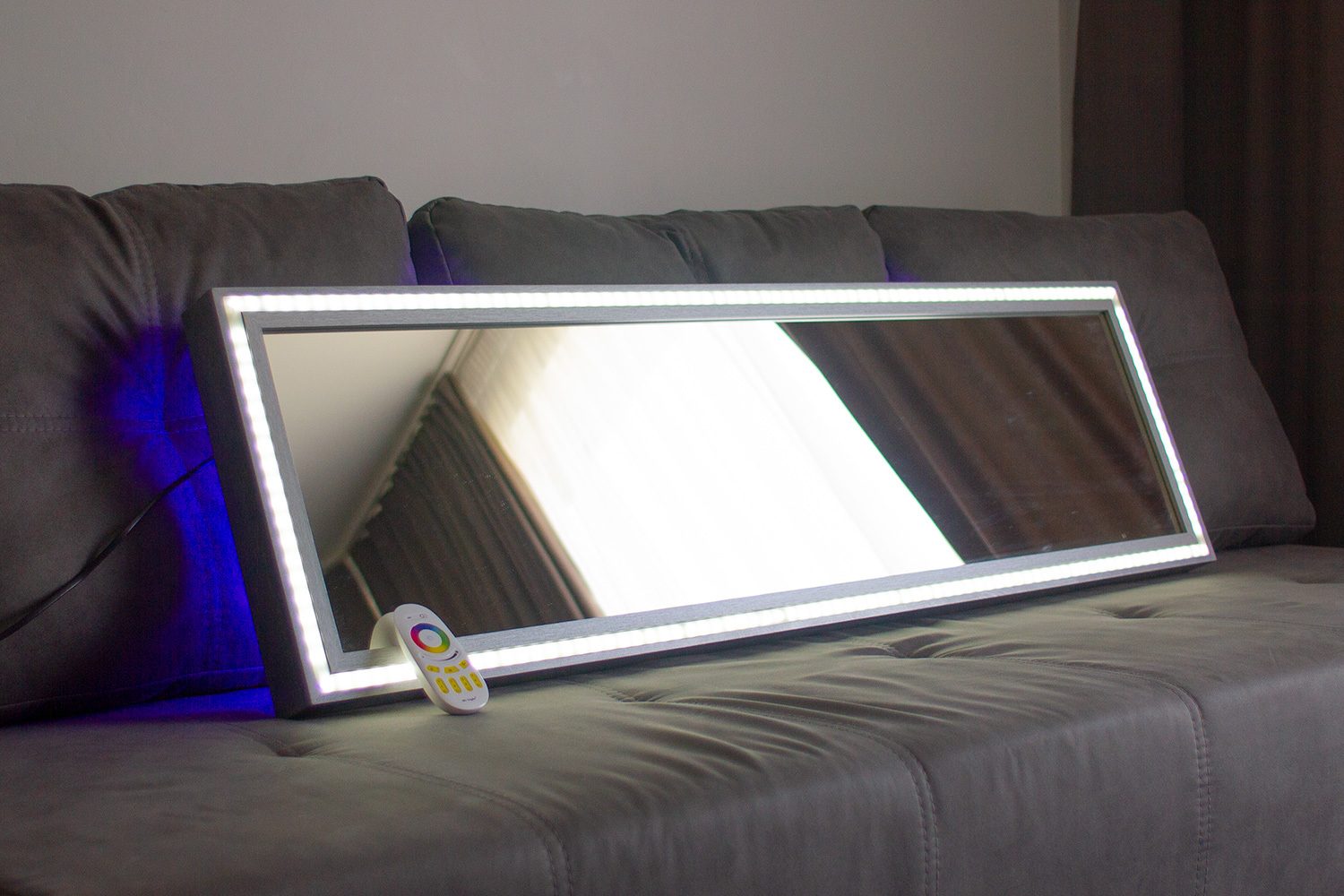 LED backlit mirror