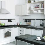 stylish kitchen white