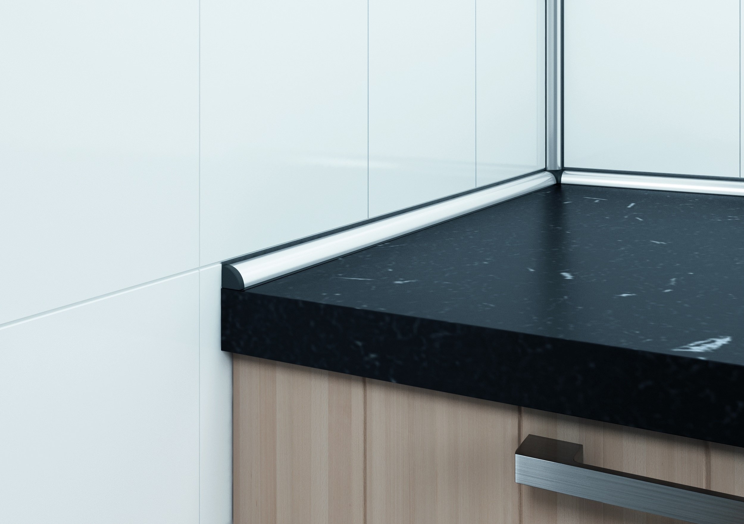 aluminum skirting board for countertop