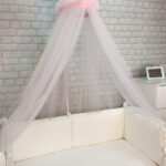 baby canopy white