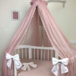 baby canopy with bows