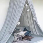 baby canopy blue with stars